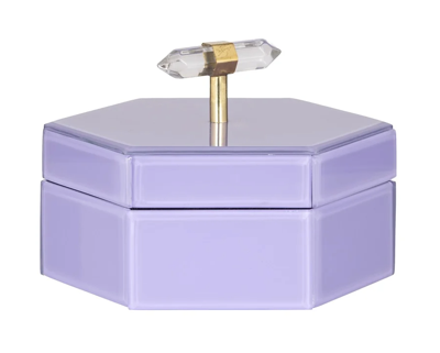 Sieraden Doos Jutta lila - klein