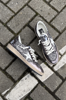 Golden Goose sneakers Ballstar GWF00117.F008065.60657 grey/purple/white