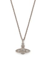 Vivienne Westwood collier Orb à ornements en cristal - Argent