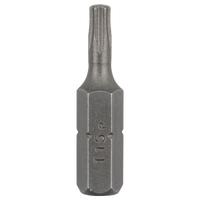 Bosch Accessoires Schroefbit standaard binnen-Torx® T15 | 25 mm | 1/4" | Zeskant - 2609255933 - thumbnail