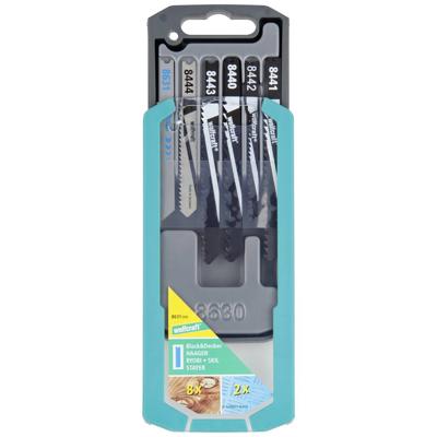 Wolfcraft 8631000 1 Sort. decoupeerzaagbl. B&D in box 10-delig 10 stuk(s)