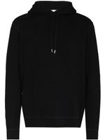 Sunspel sweat à capuche à lien de resserrage - Noir