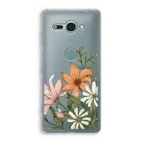 Floral bouquet: Sony Xperia XZ2 Compact Transparant Hoesje