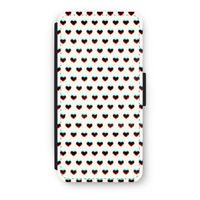 Hartjes: iPhone SE 2020 Flip Hoesje