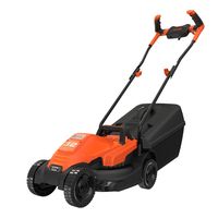 Black & Decker BEMW451BH-QS grasmaaier Duwgrasmaaier AC Zwart, Oranje - thumbnail