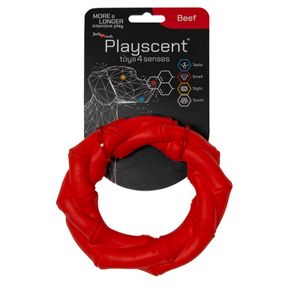 Hondenspeelgoed rubber ring 14 cm Rund