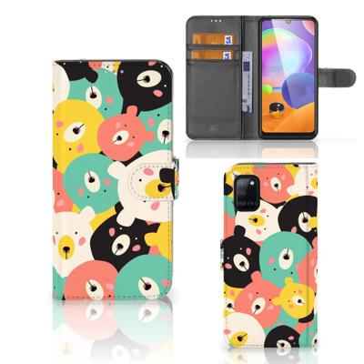 Samsung Galaxy A31 Leuk Hoesje Bears