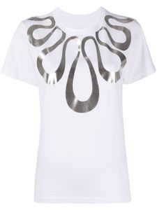 10 CORSO COMO t-shirt à imprimé graphique - Blanc