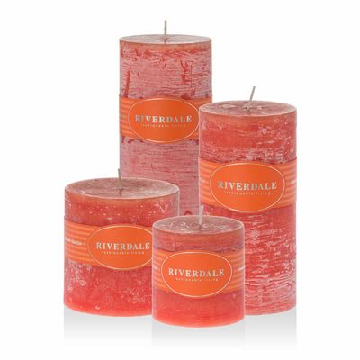 Rustieke Geurkaars Blood Orange & Goji koraal Rustieke Geurkaars Blood Orange & Goji koraal