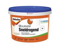 Alabastine muurverf sneldrogend wit 5l - Alabastine