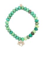 Sydney Evan bracelet en or 14ct à perles - Vert - thumbnail