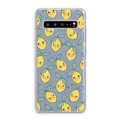 Citroenen: Samsung Galaxy S10 5G Transparant Hoesje