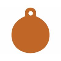 Naamplaatje Imarc Circle Oranje