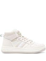 Tommy Jeans baskets montantes Retro Basket - Blanc - thumbnail