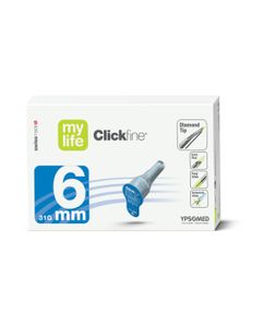 MyLife Clickfine Pennaalden 6MM 31G (100 stuks)