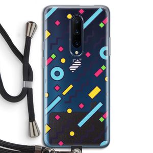 8-bit N°8: OnePlus 7 Pro Transparant Hoesje met koord