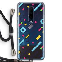 8-bit N°8: OnePlus 7 Pro Transparant Hoesje met koord
