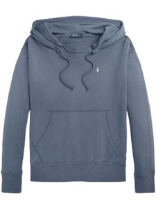 Polo Ralph Lauren hoodie à effet usé - Bleu