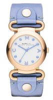 Horlogeband Marc by Marc Jacobs MBM1307 Leder Blauw 24mm