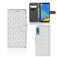 Samsung Galaxy A7 (2018) | Telefoon Hoesje | Stripes Dots