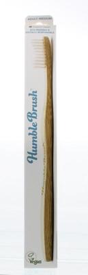 The Humble Co Tandenborstel bamboe medium wit
