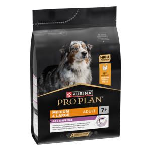 Pro Plan Medium & Large Adult 7+ Age Defence met kip hondenvoer 3 x 3 kg