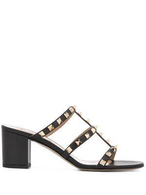 Valentino Garavani sandales Rockstud - Noir