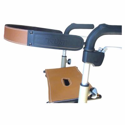 Rugband Let&apos;s Go Out / Let&apos;s Fly | TrustCare | Bruin | Rugsteun rollator | PR30278-BESTRAP