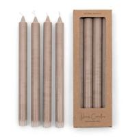 Riviera Maison Lange Kaarsen Set,Dinner Candle ECO Beige - 2x4 stuks