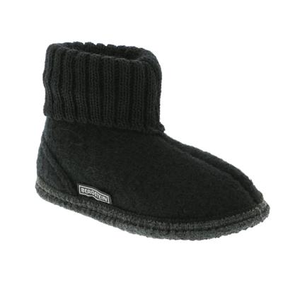 Bergstein Cozy pantoffels Zwart-47