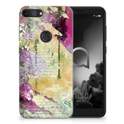 Smartphone hoesje Alcatel 1S (2019) Letter Painting