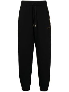 Emporio Armani pantalon de jogging à coutures contrastantes - Noir