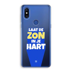 Laat de zon in je hart: Xiaomi Mi Mix 3 Transparant Hoesje
