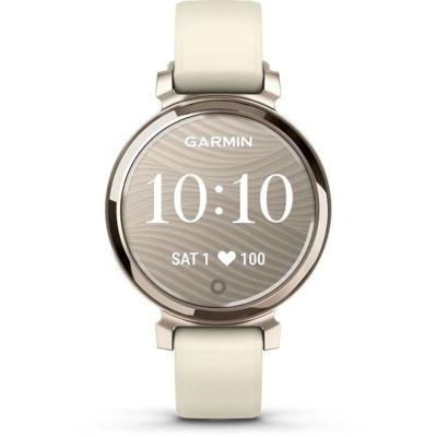 Connected horloge - GARMIN - Lily 2 - 25,4 x 21,3 mm - Crèmegoud met kokoswitte band