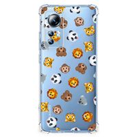 Doorzichtige Silicone Hoesje voor Xiaomi 12 Lite Dieren Emojis