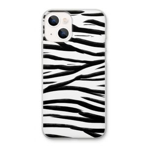 Zebra pattern: iPhone 13 Transparant Hoesje