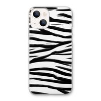 Zebra pattern: iPhone 13 Transparant Hoesje