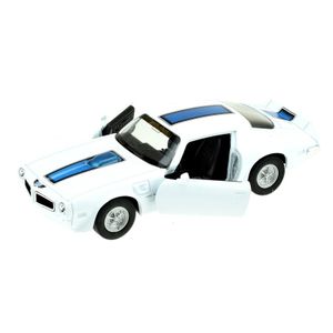 Speelgoedauto Pontiac Firebird Trans AM 1972 wit/blauw   -