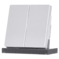 343519  - Cover plate for switch/push button white 343519 - thumbnail