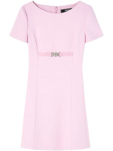 Versace robe courte Medusa '95 à manches courtes - Rose