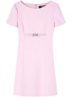 Versace robe courte Medusa '95 à manches courtes - Rose