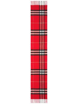 Burberry écharpe en cachemire à motif The Classic Check - Rouge