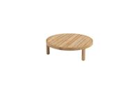 Finn salontafel teak 80 cm dia. H25 cm 4SO - 4so