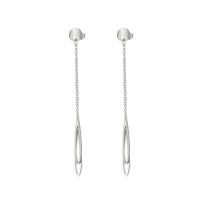 Kalli Hang Oorbellen Rondje en Druppels Zilver Kalli Hang Oorbellen Rondje en Druppels Zilver