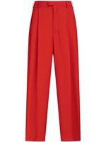 Marni pantalon de costume Tropical en laine - Rouge - thumbnail