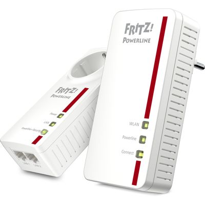 FRITZ!Powerline 1260E WLAN Set International Powerline + WLAN