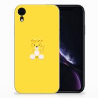 Apple iPhone Xr Telefoonhoesje met Naam Baby Leopard Apple iPhone Xr Telefoonhoesje met Naam Baby Leopard