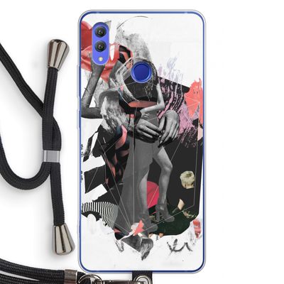 Dissimulation du réel: Honor Note 10 Transparant Hoesje met koord