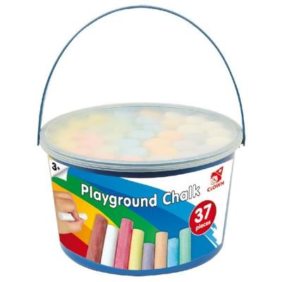 Basic Playground stoepkrijt 37 stuks in ton