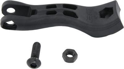 Busch + Müller Busch & müller koplamphouder "471l" front light bracket b&m f.lumotec plastic/black
